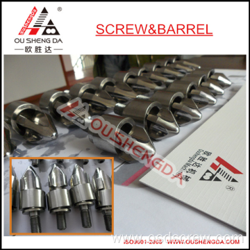 injection screw head/ screw head /screw element/screw part/screw barrel for injection molding machine